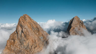 highline aiguilles d'arves