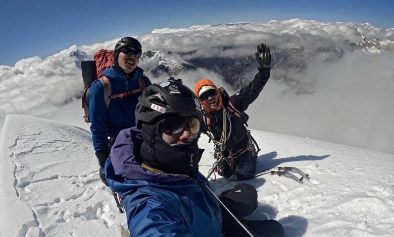 Keisuke Ohkura, Kazumasa Ostubo e Yudai Suzuki Nevado